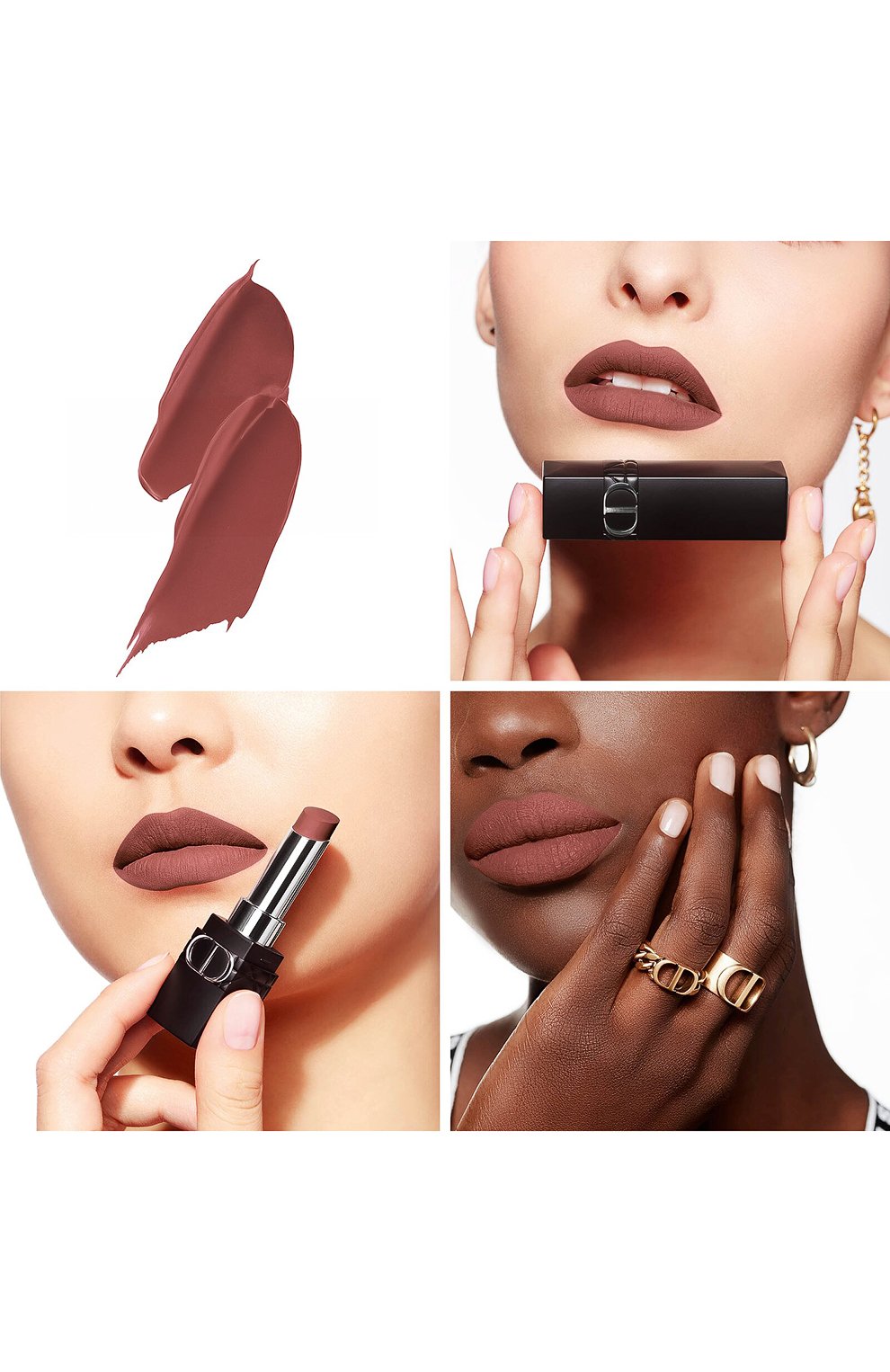 Стойкая увлажняющая помада для губ rouge dior forever stick, оттенок 729 аутентичный (3.2g) DIOR, арт. C030800729, фото 3