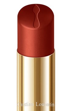 Матовая помада для губ rouge stiletto lumi matte, оттенок red wood 157l (2g) CHRISTIAN LOUBOUTIN  цвета, арт. 8435415077705 | Фото 3 (Региональные ограничения белый список (Axapta Mercury): Не проставлено; Финишное покрытие: Матовый; Нос: Не проставлено)