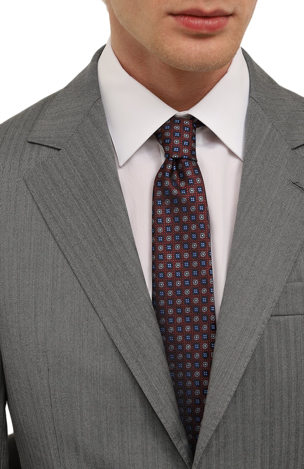 Шелковый галстук CANALI, арт. 18/HJ03777, фото 2