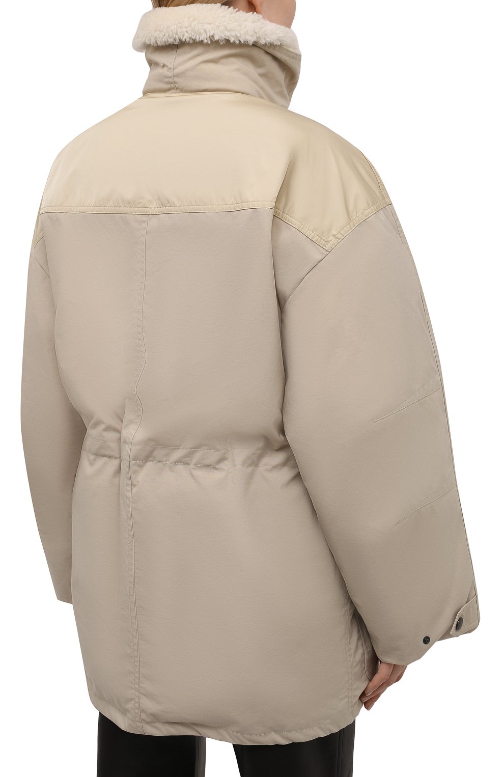 Парка ISABEL MARANT бежевого цвета по цене 139500 руб., арт. MA1066-21H007I/DELLA, фото 4 Парка ISABEL MARANT, арт. MA1066-21H007I/DELLA, фото 4