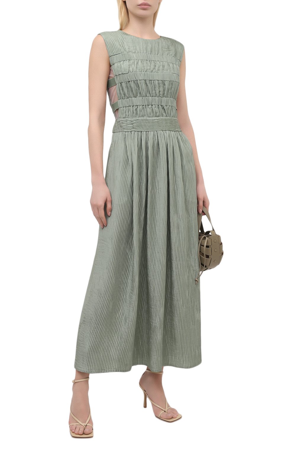 Шелковое платье GIORGIO ARMANI, арт. 1SHVA07L/T029C, фото 2