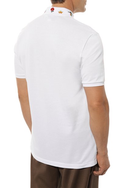 Хлопковое поло GUCCI, арт. 523059 X9U96, фото 4