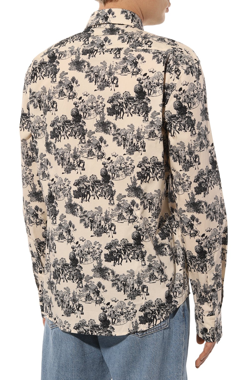 Хлопковая рубашка HUGO, арт. 50500253, фото 4