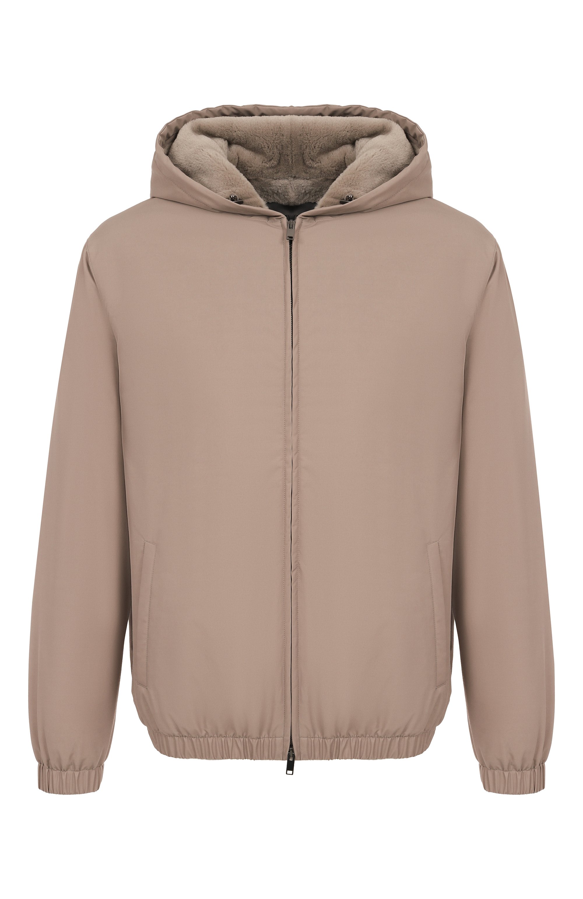 Пуховый бомбер с подкладкой из норки MVST, арт. FTECK-ME5635-4V/DRG1673, фото 1