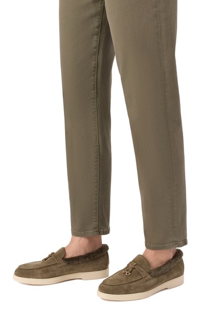 Замшевые лоферы DOUCAL'S, арт. DD8733ED0-UM252G, фо�то 3