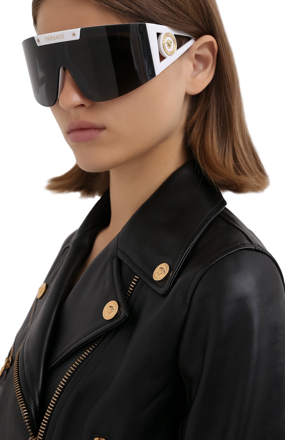 Солнцезащитные очки с клипоном VERSACE, арт. 4393-401/87, фото 2