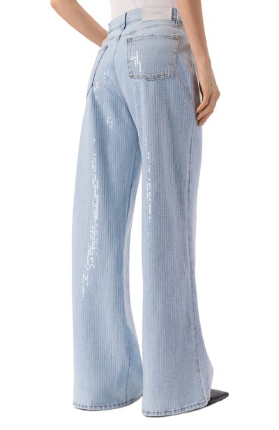 Джинсы с отделкой пайетками lotta 7 FOR ALL MANKIND, арт. 7UG2PC10-1ZX, фото 4