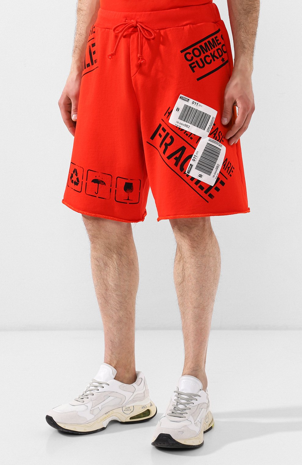 Хлопковые шорты COMME DES FUCKDOWN, арт. CDFU402, фото 3