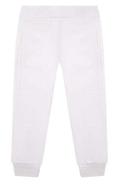 Комплект из толстовки и брюк MONCLER белого цвета по цене 54100 руб., арт. G2-954-8M755-20-809B3/12-14A, фото 4 Комплект из толстовки и брюк MONCLER, арт. G2-954-8M755-20-809B3/12-14A, фото 4