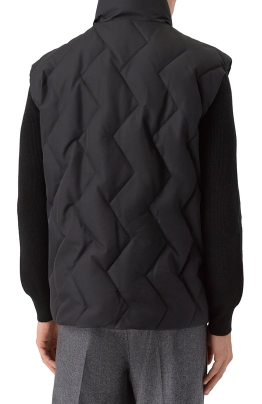 Пуховый жилет Giorgio Armani GM002011/TE16768 Чёрный  GM002011/TE16768 Фото 4