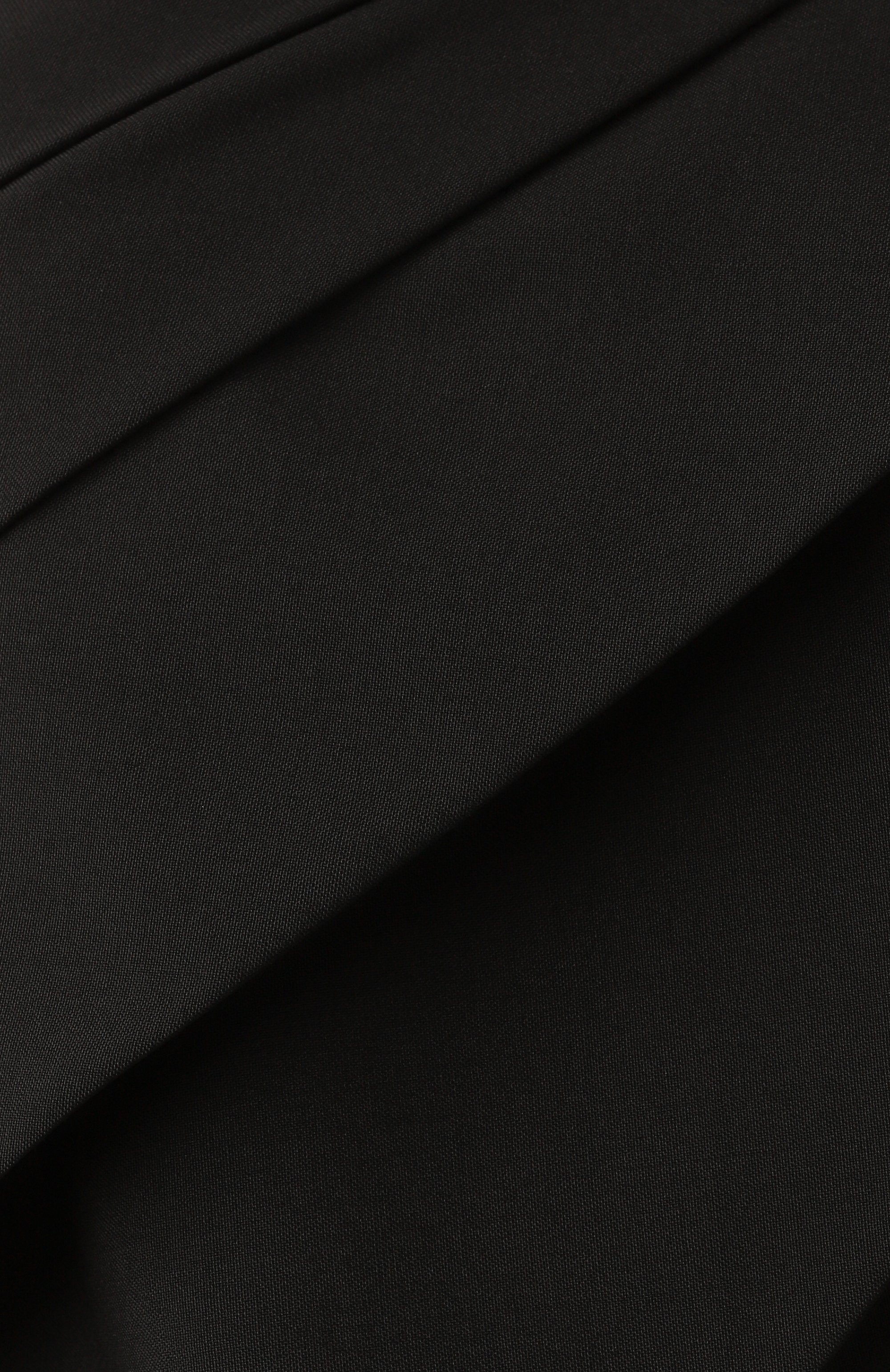 Шерстяное платье VALENTINO черного цвета по цене 1070000 руб., арт. 5B0VADS074B, фото 6 Шерстяное платье VALENTINO, арт. 5B0VADS074B, фото 6