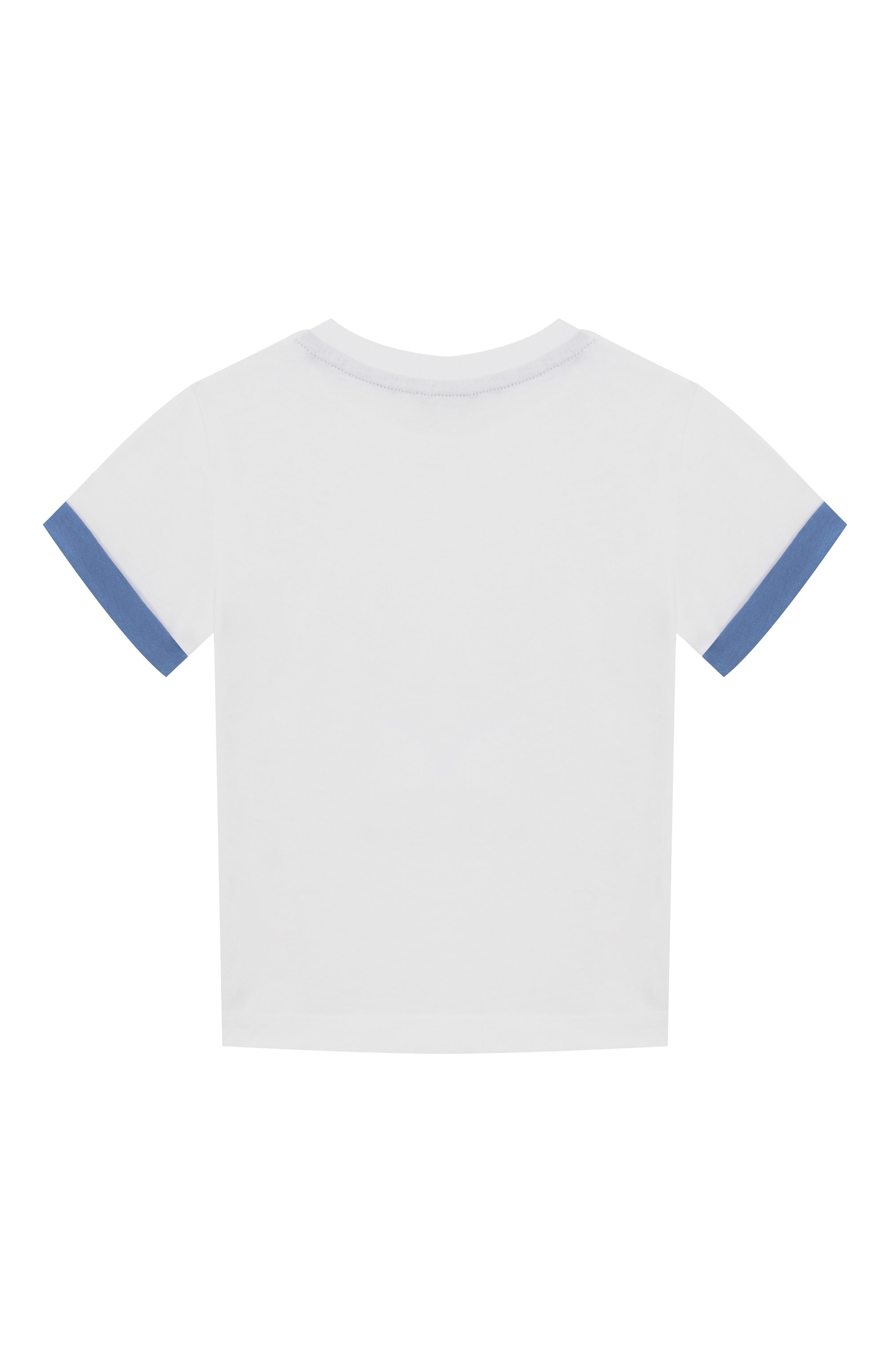 Хлопковая футболка MONNALISA, арт. 28E606, фото 2