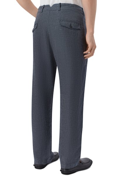 Льняные брюки HANNES ROETHER, арт. PA21DRE.6048, фото 4