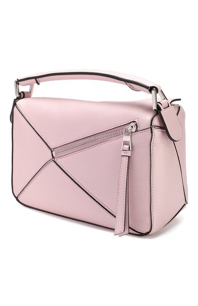 Сумка puzzle small LOEWE светло-розового цвета по цене 299500 руб., арт. 322.81.S21, фото 3 Сумка puzzle small LOEWE, арт. 322.81.S21, фото 3