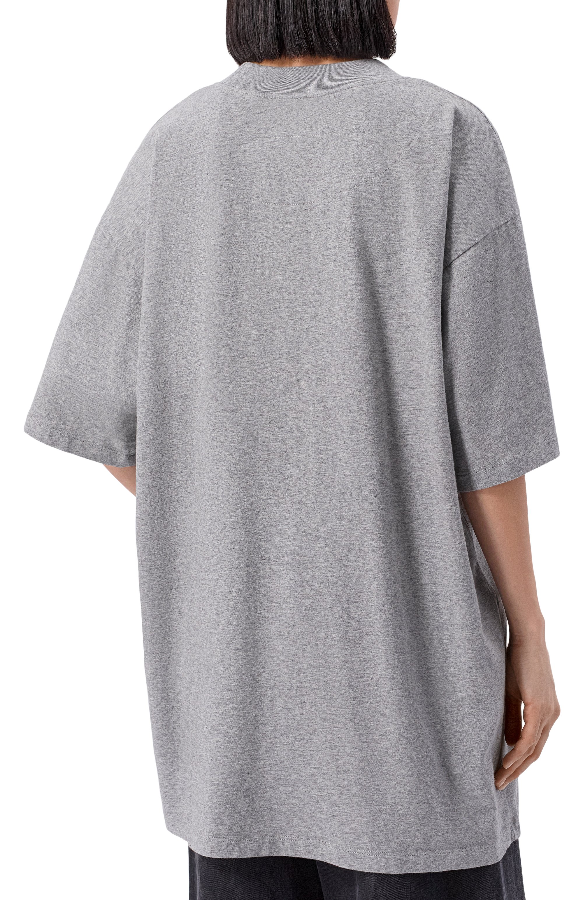 Хлопковая футболка MM6, арт. S62GD0207/M20048, фото 4