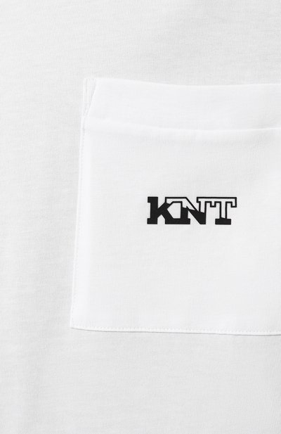 Хлопковая футболка KITON, арт. UMM047301, фото 5