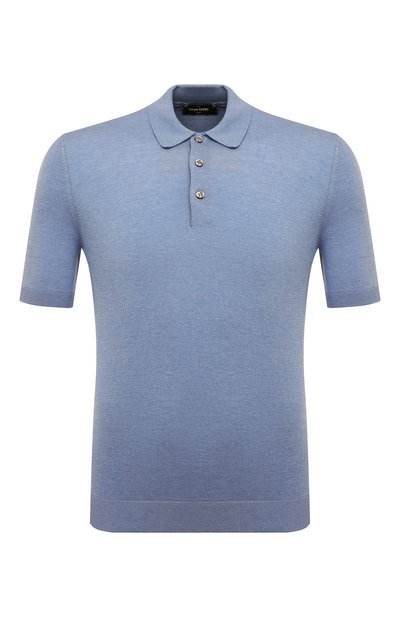 Мужская шелковое поло GRAN SASSO, арт. 43110/23503