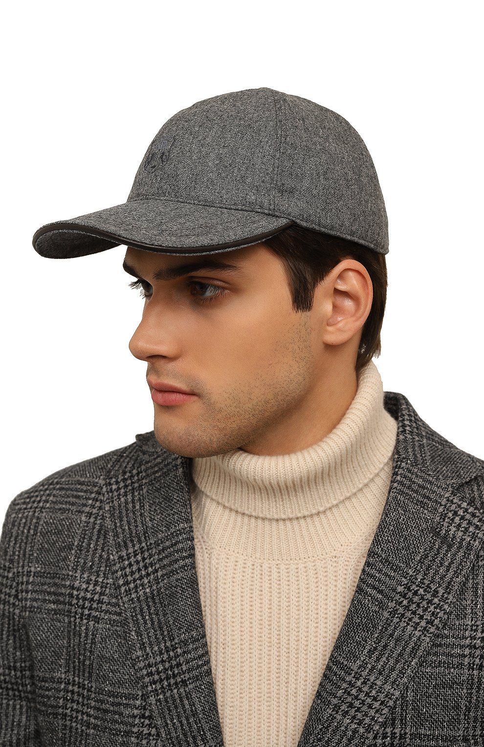 Шерстяная бейсболка CORNELIANI, арт. 940500-9429208, фото 2