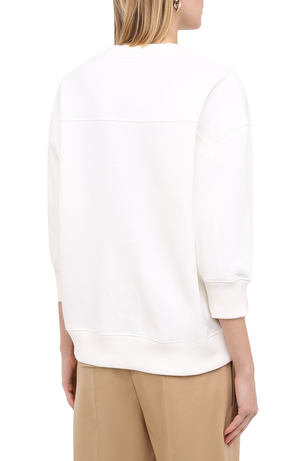 Хлопковый свитшот CHLOÉ, арт. CHC20AJH26085, фото 4