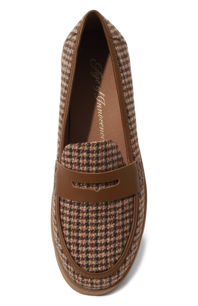 Шерстяные лоферы paula AGE OF INNOCENCE, арт. 000361/PAULA PLAID/38, фото 4