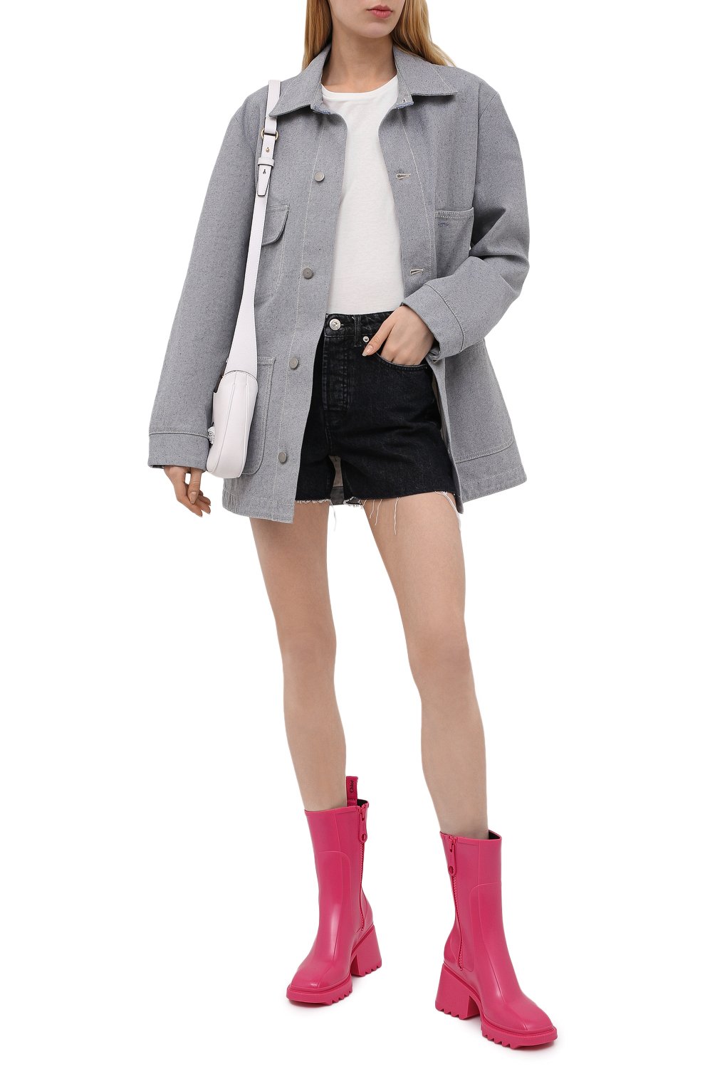 Резиновые ботильоны betty CHLOÉ, арт. CHC19W239G8, фото 2