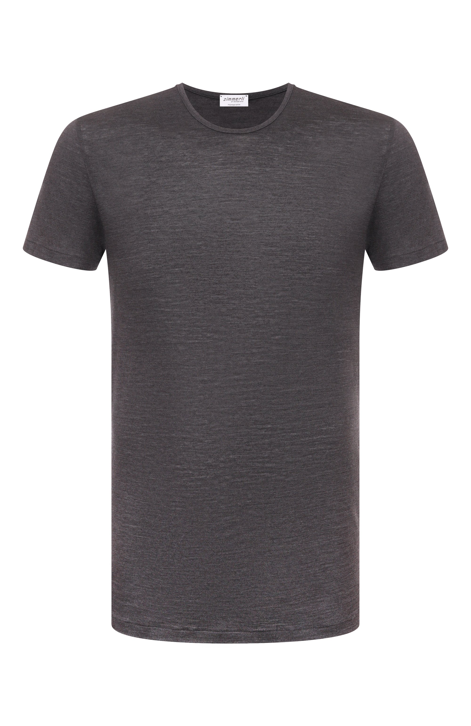 Футболка из шерсти и шелка ZIMMERLI, арт. 710-1450, фото 1