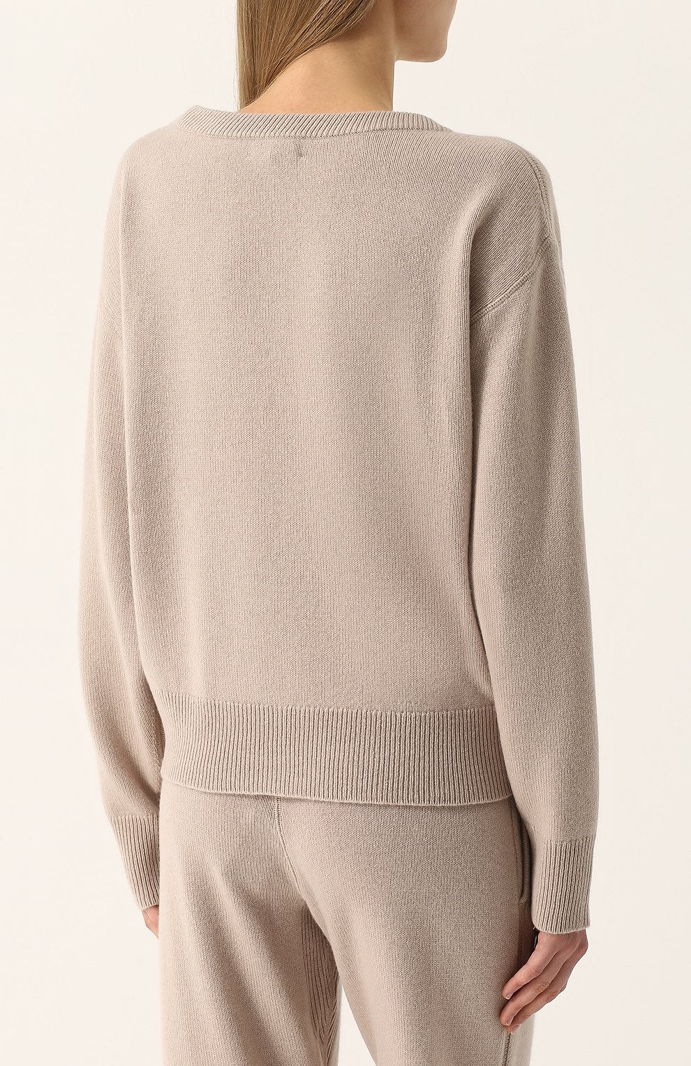 Однотонный кашемировый пуловер с круглым вырезом RAG AND BONE, арт. W276637XU, фото 4