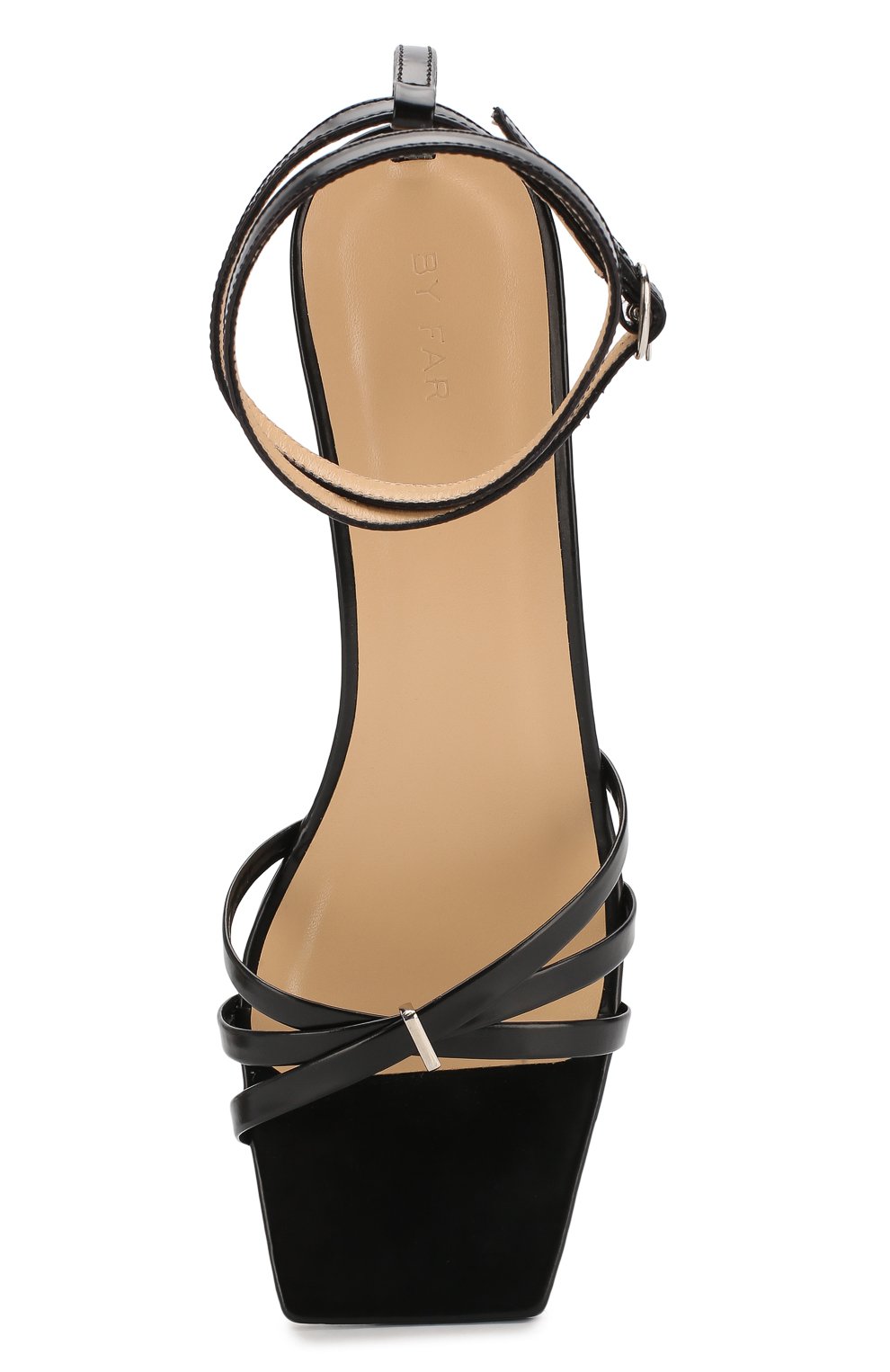 Кожаные босоножки BY FAR, арт. 20CRKAISBLW, фото 5