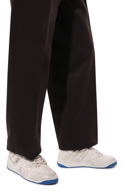 Комбинированные кеды basket GUCCI, арт. 661301 2SHA0, фото 3