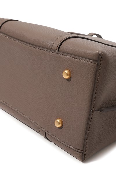 Сумка-тоут perry TORY BURCH коричневого цвета по цене 54550 руб., арт. 81928, фото 3 Сумка-тоут perry TORY BURCH, арт. 81928, фото 3