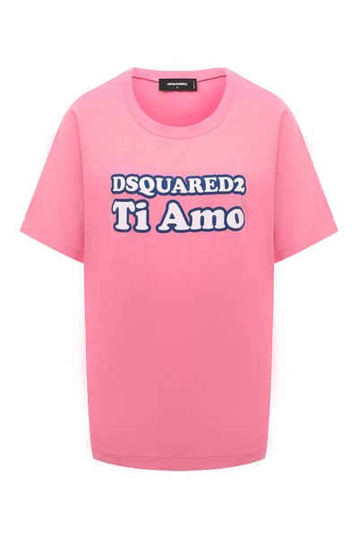 Женская хлопковая футболка DSQUARED2, арт. S75GD0390/S24668