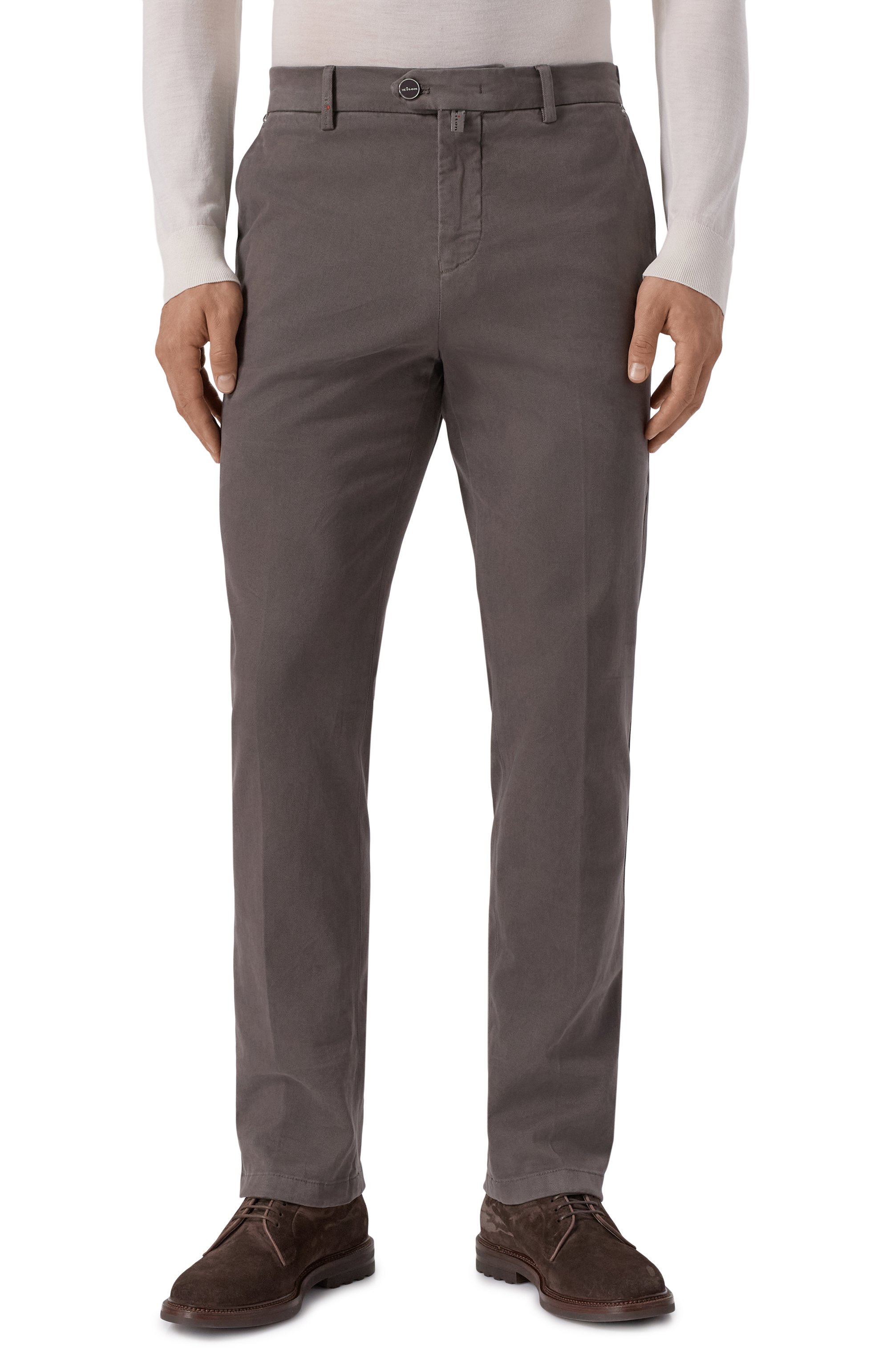 Хлопковые брюки KITON, арт. UFPPERK0100H20, фото 3