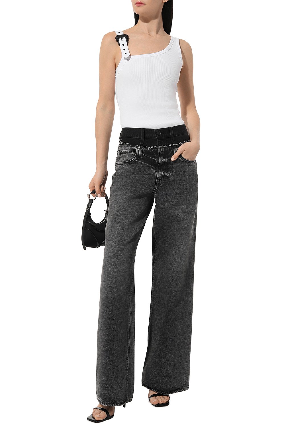 Хлопковая майка VERSACE JEANS COUTURE, арт. 76HAM625/J0004, фото 2