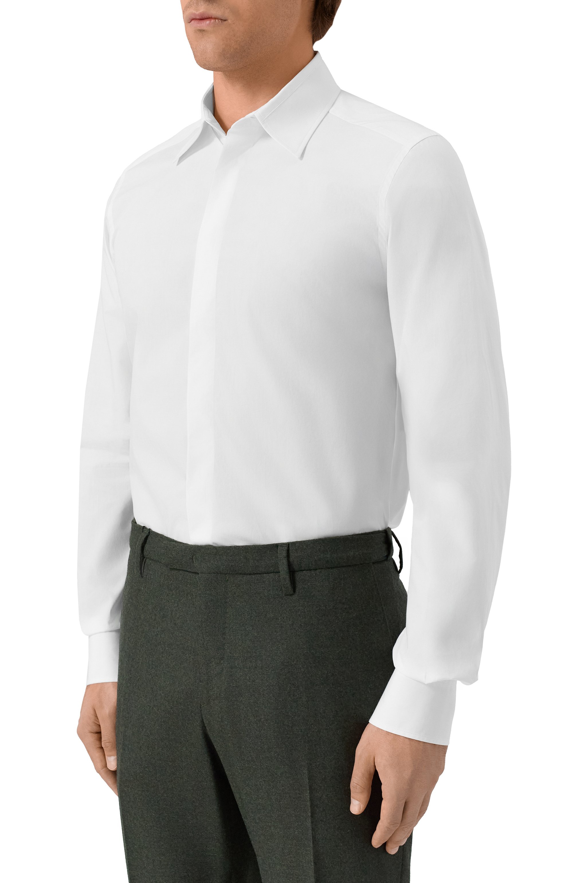 Хлопковая сорочка DOLCE & GABBANA, арт. G5NQ0Z/FU5T9, фото 3