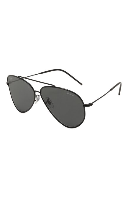 Женские солнцезащитные очки RAY-BAN черного цвета, арт. R0101S-002/GR | Фото 1 (Региональные ограничения белый список (Axapta Mercury): Не проставлено; Нос: Не проставлено)