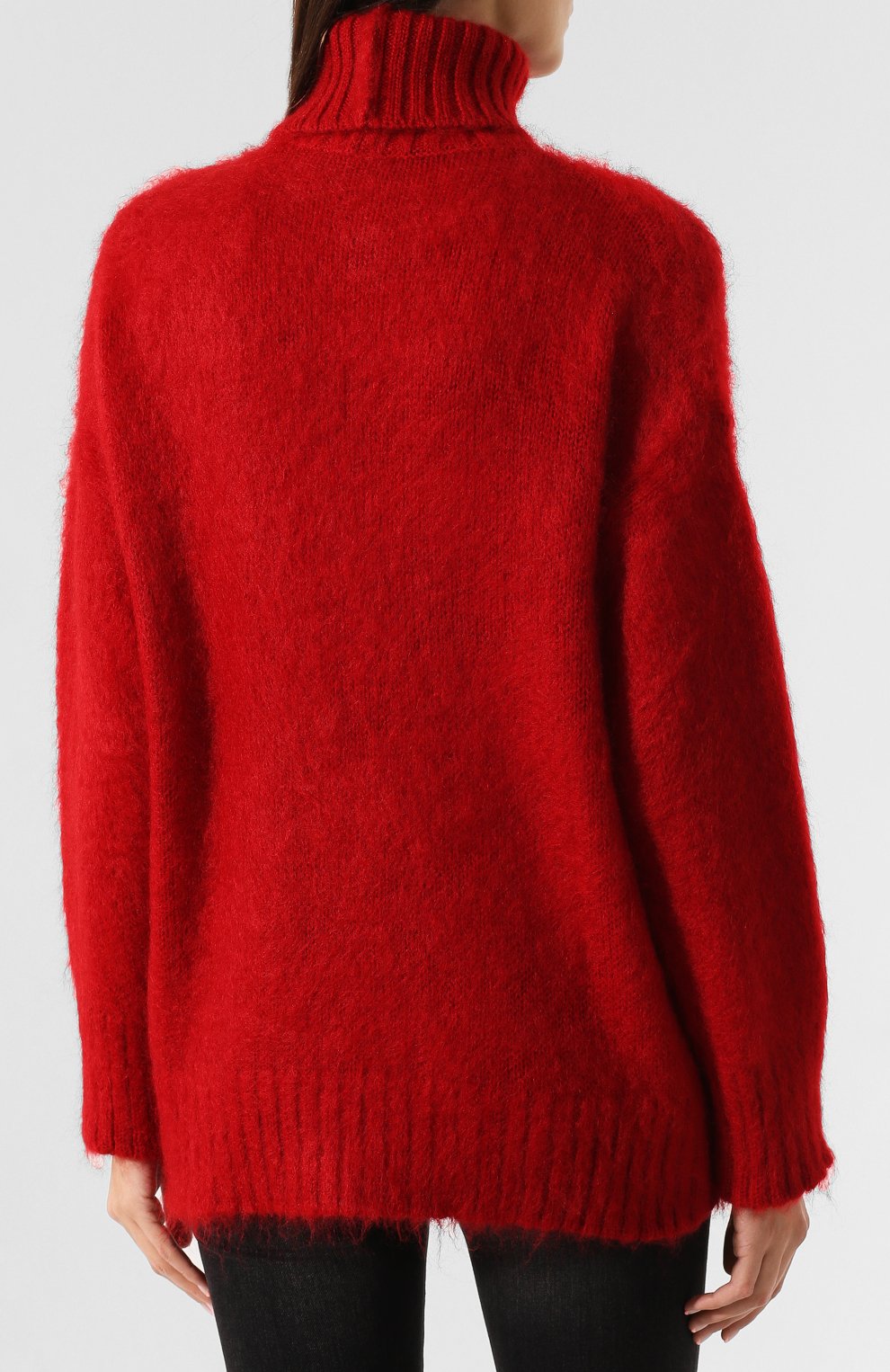 Свитер N21 красного цвета по цене 57250 руб., арт. 19I N2M0/A047/7086, фото 4 Свитер N21, арт. 19I N2M0/A047/7086, фото 4