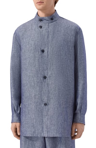 Льняная рубашка GIORGIO ARMANI, арт. GM003400/TE20689, фото 3