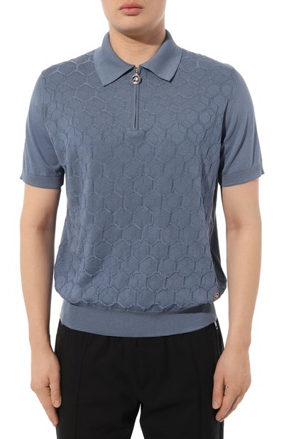 Поло из хлопка и шелка STEFANO RICCI, арт. K818068P31/F24173, фото 3