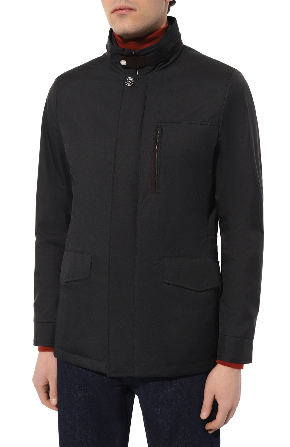 Пуховая куртка ford-gf MOORER темно-синего цвета по цене 206000 руб., арт. R0F-GF, фото 3 Пуховая куртка ford-gf MOORER, арт. R0F-GF, фото 3