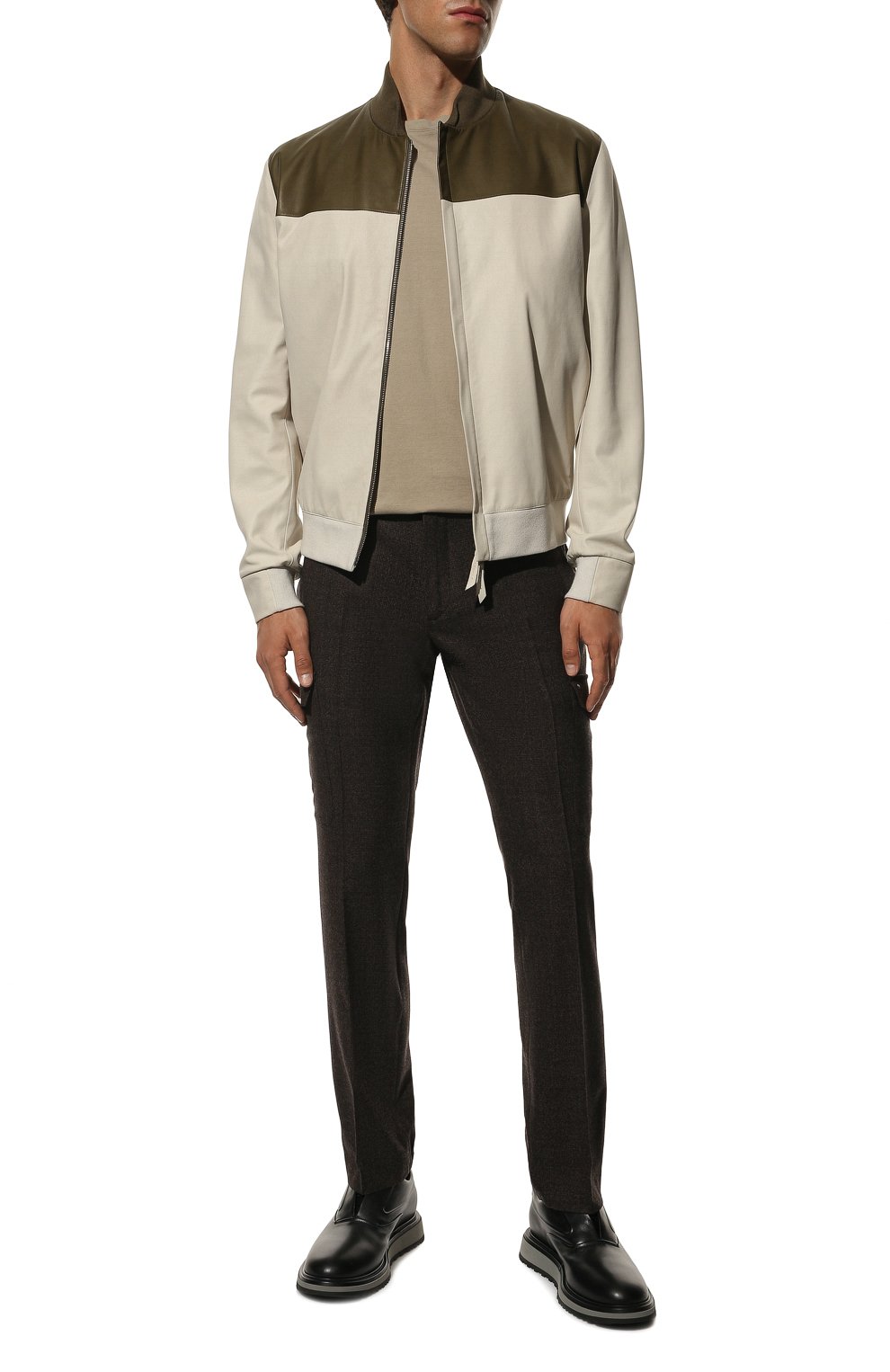 Шерстяные брюки-карго STEFANO RICCI, арт. M1T2300111/DG13HC, фото 2