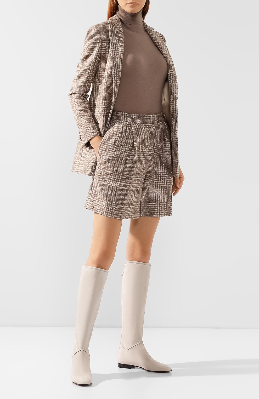 Замшевые сапоги jeanne LORO PIANA, арт. FAI2299, фото 2