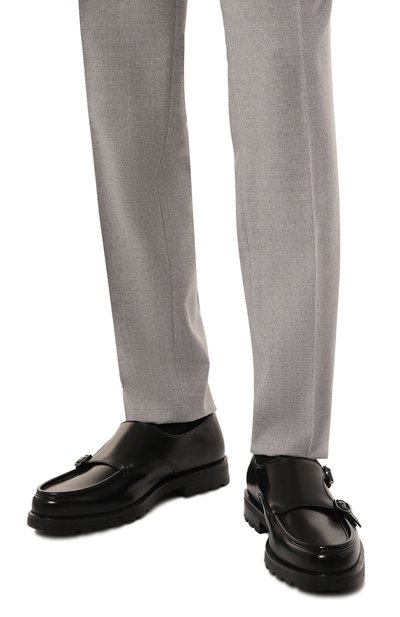 Кожаные монки detroit SANTONI, арт. MGDG18890NE0BNTG, фото 3