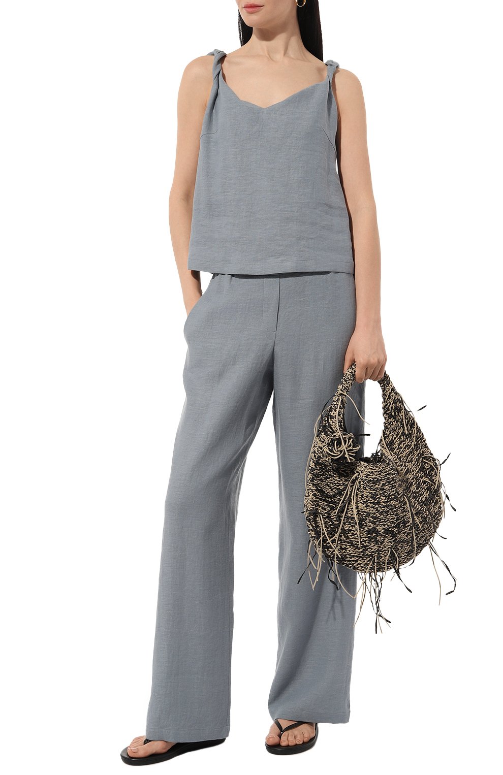 Льняные брюки OLOLOL, арт. OLP026/9006.905/S24, фото 2