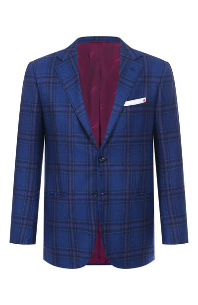 Мужской кашемировый пиджак KITON, арт. UG81K0138A