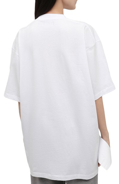 Хлопковая футболка VETEMENTS, арт. UE52TR120W 1602/W, фото 4