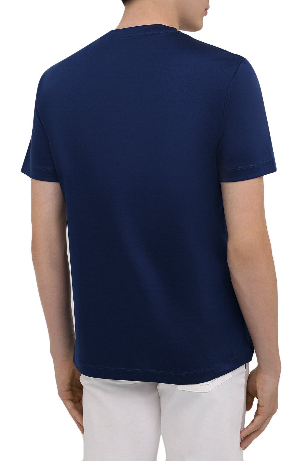 Хлопковая футболка GIORGIO ARMANI, арт. 3HSM72/SJTKZ, фото 4