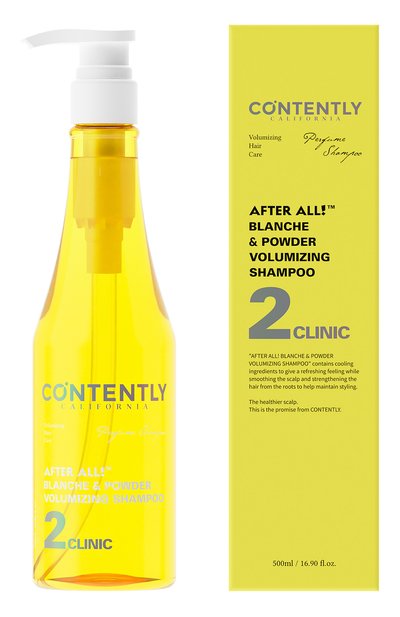 Шампунь для объема blanche & powder volumizing shampoo (500ml) CONTENTLY, арт. 8809537880152, фото 2