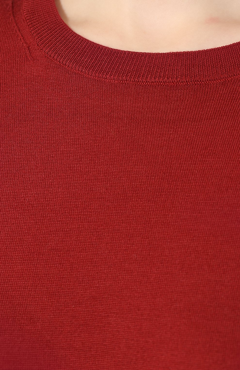 Шерстяной пуловер FALKE бордового цвета по цене 19050 руб., арт. 64000_19_, фото 5 Шерстяной пуловер FALKE, арт. 64000_19_, фото 5