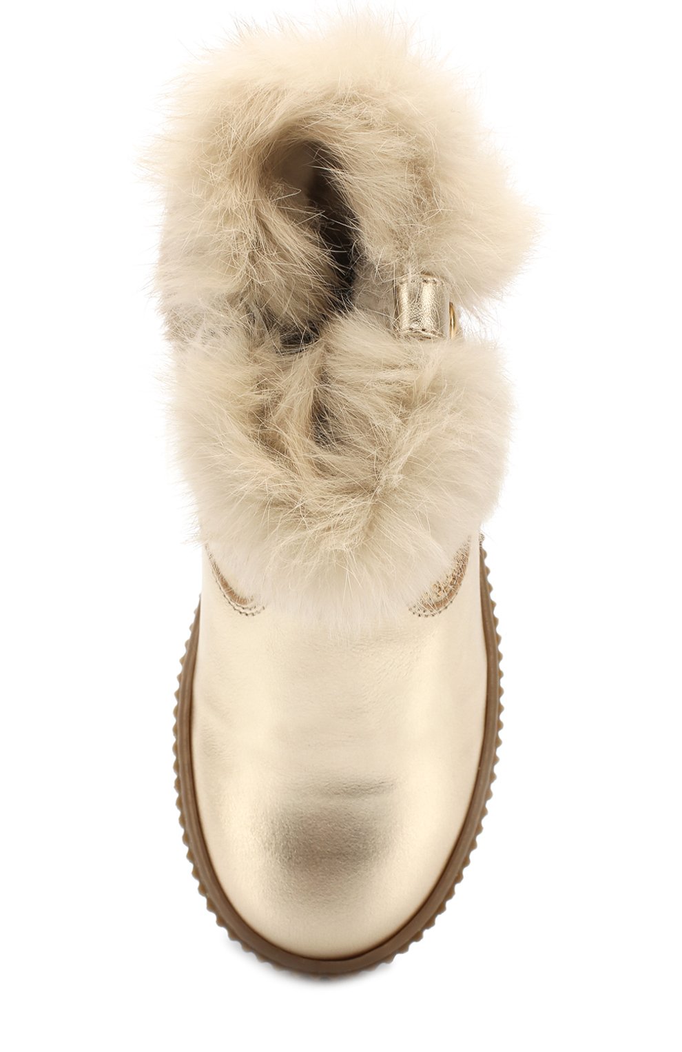 Кожаные сапоги со стразами и меховой отделкой MISSOURI, арт. 4223A/27-30, фото 4