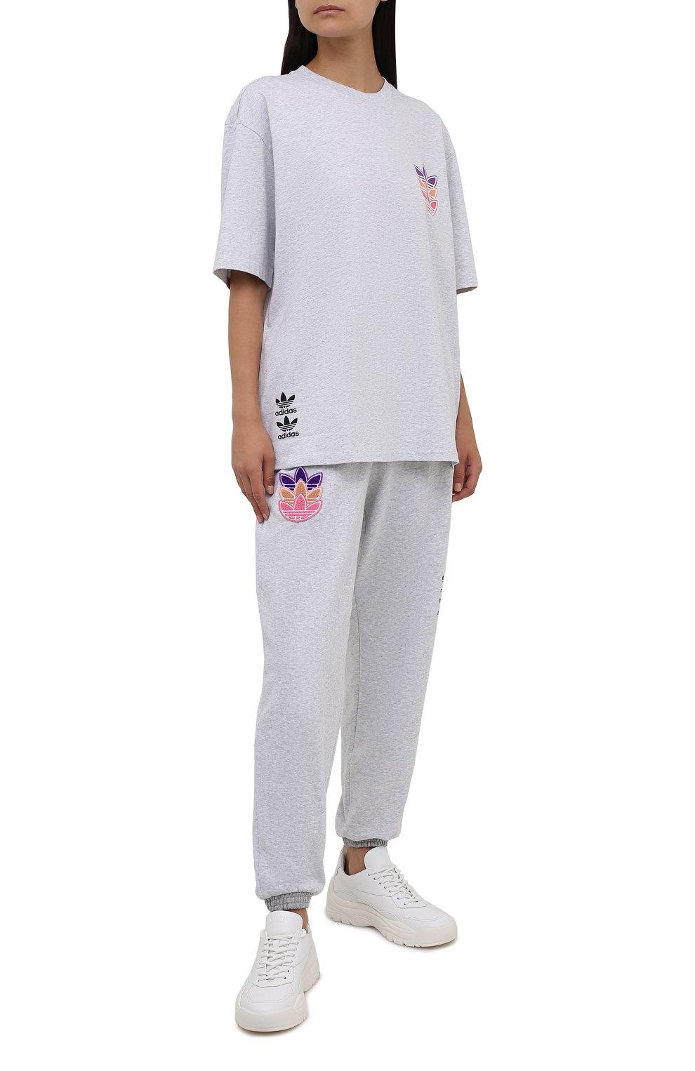 Хлопковая футболка ADIDAS ORIGINALS, арт. H22745, фото 2